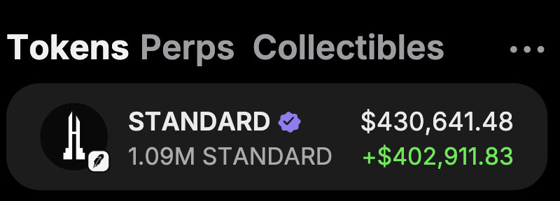 TGLetter's tweet photo. $Standard MADE ME a house in a day

A person who retweets, follows me will receive 5000 $standard ($15,000) (yes, for real) https://t.co/uYpVQ1Gj8y