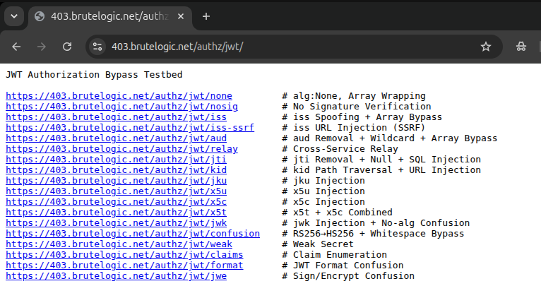 BRuteLogic's tweet photo. JBroken - JWT Authorization Bypass Tool

JBroken is our proprietary tool backed by our testbed in 23 cases that came from the ebook.

Be in touch if you are interested to use it via an API along with other tools.

Check all the info we provide below. https://t.co/S4DJW8pjfa