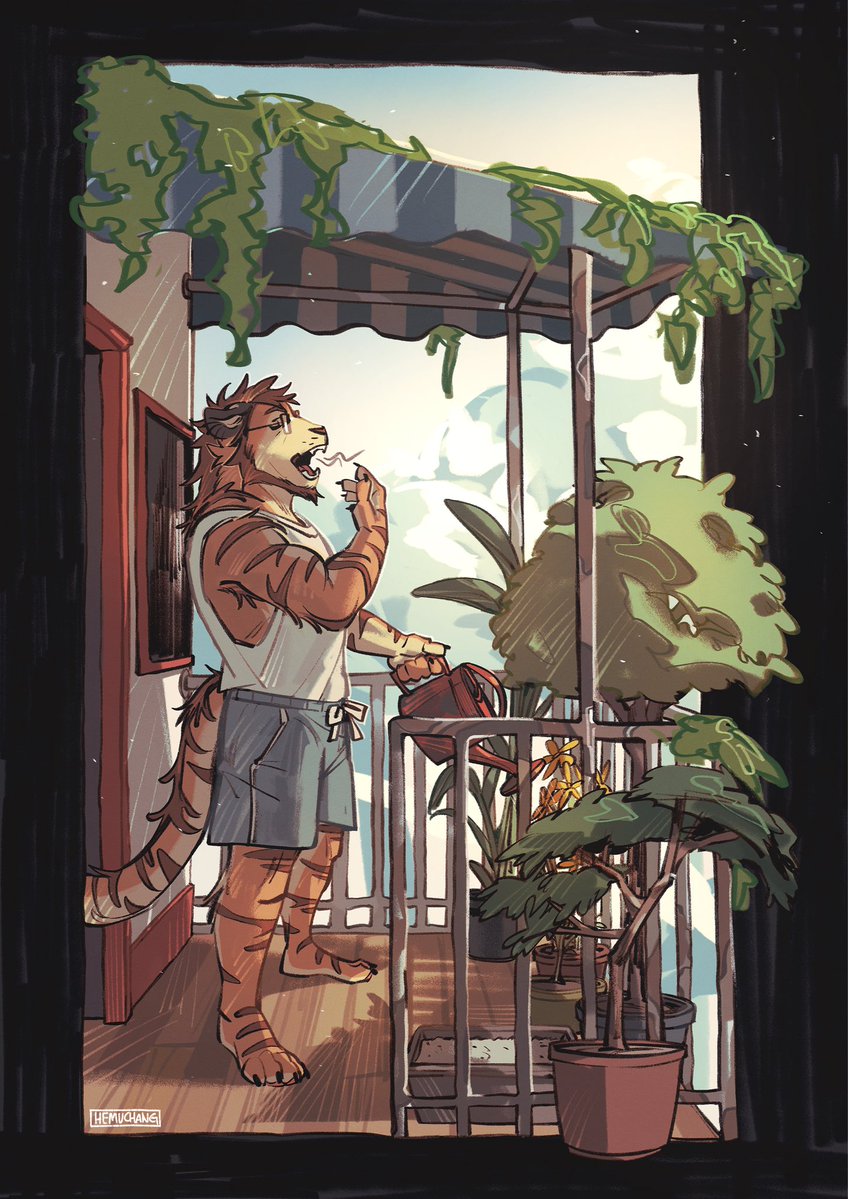 Hemuchang's tweet photo. plant dad https://t.co/r4xRC6eV12