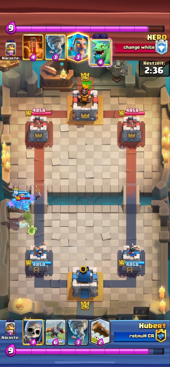 LIONOFMIGHT's tweet photo. Did Supercell do a good job this time? 

Or is the new card just overpowered again, like every new card at the beginning of the season? 🤔

We have mixed feelings… maybe we just need to throw up too. 🤢 https://t.co/2ibYRDljE4