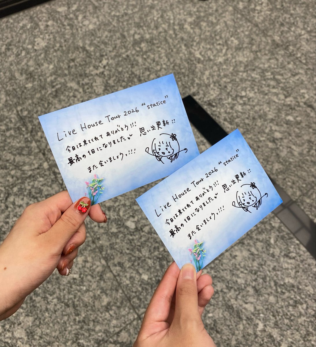 maaragi2525's tweet photo. Live House Tour 2026 "Statice"名古屋
久々のまあやライブ‼️衣装ふりふりなのにバチバチにかます真礼ちゃんまじでかっちょよすぎた!!!オルスタだからいつもより近くで真礼ちゃんの歌を感じることができた最高としか言いようのない時間でした!!!
残りは川崎!!!ライブまで頑張るぞ😤
 #内田真礼 https://t.co/9xFrF9aUgJ