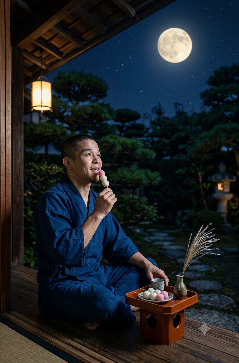 winu_taro's tweet photo. 今月9/25は中秋の名月、そしてその翌日9/26はSAMURAI59
月明かりの下で団子を食べながらYouTubeで格闘ゲームを見て盛り上がるのも良いかもしれませんね🎑
#UFC6
#SAMURAIMMA https://t.co/NDiCnkxdPR