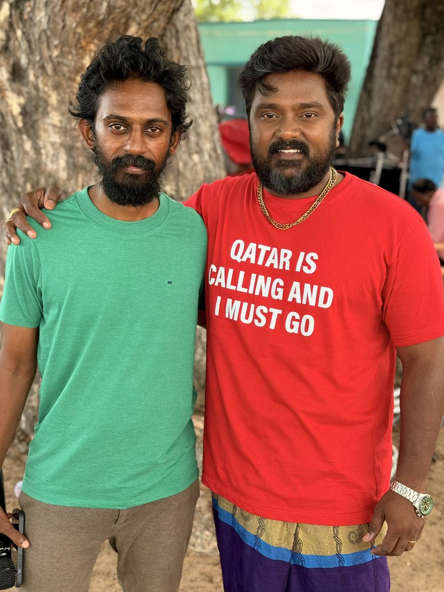 Bala_actor's tweet photo. #QatarRavi 
Manmaarndha Nandrihal Anbu iyakunar Ayya @MathiMaaran …🙏🏾🙏🏾🤗🤗❤️❤️
@sooriofficial @rsinfotainment @elredkumar @mani_rsinfo #Mandaadi https://t.co/D4SYyp0tyg