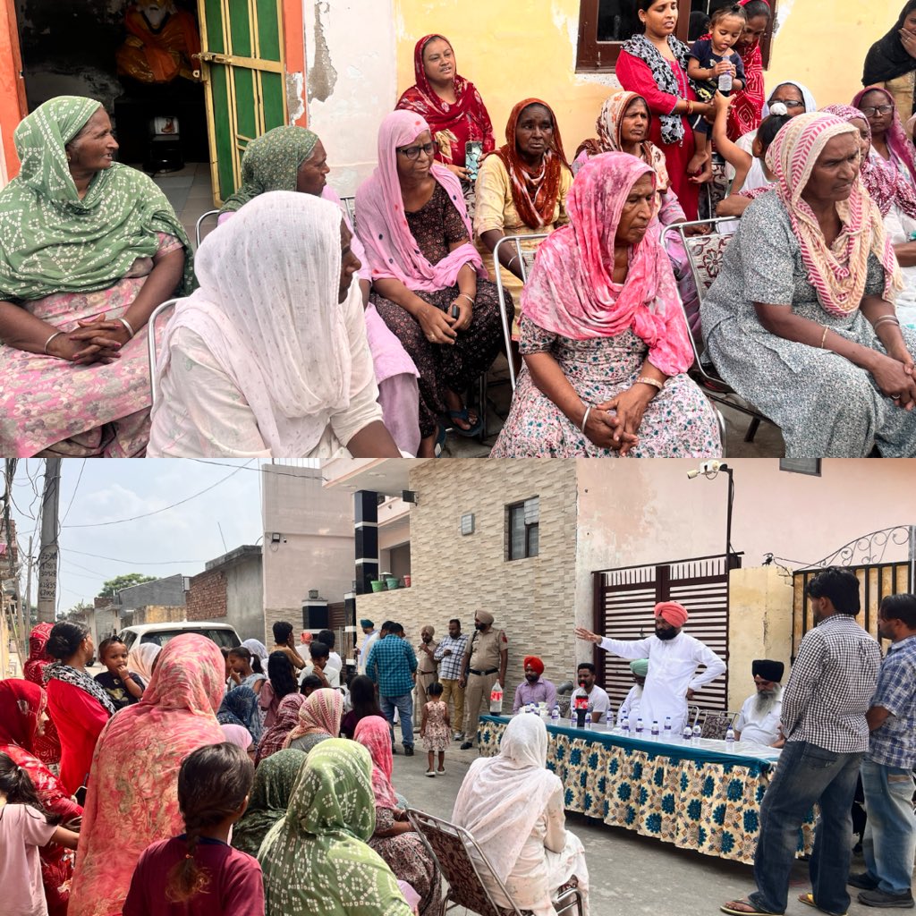 DrCharanjitAAP's tweet photo. ਹਲਕੇ ਦੇ ਲੋਕਾਂ ਦੀ ਨਿਰੰਤਰ ਸੇਵਾ ਅਤੇ ਹਰ ਇਲਾਕੇ ਦਾ ਸਰਵਪੱਖੀ ਵਿਕਾਸ ਕਰਵਾਉਣਾ ਹੀ ਮੇਰੀ ਮੁੱਖ ਪਹਿਲ ਹੈ। l

ਅੱਜ ਪਿੰਡ ਕਾਂਜਲਾ ਵਿਖੇ ਪਹੁੰਚ ਕੇ ਸਭ ਤੋਂ ਪਹਿਲਾਂ ਭਗਵਾਨ ਵਾਲਮੀਕਿ ਜੀ ਦੇ ਪਾਵਨ ਚਰਨਾਂ ਵਿੱਚ ਨਤਮਸਤਕ ਹੋ ਕੇ ਆਸ਼ੀਰਵਾਦ ਲਿਆ ਅਤੇ ਸਰਬੱਤ ਦੇ ਭਲੇ ਦੀ ਅਰਦਾਸ ਕੀਤੀ। 

ਇਸ ਉੱਪਰੰਤ ਪਿੰਡ ਵਾਸੀਆਂ ਨਾਲ ਇੱਕ ਵਿਸ਼ੇਸ਼ ਮੁਲਾਕਾਤ ਕੀਤੀ ਅਤੇ ਬੜੀ ਗੰਭੀਰਤਾ ਨਾਲ ਉਨ੍ਹਾਂ ਦੀਆਂ ਸਮੱਸਿਆਵਾਂ ਤੇ ਮੰਗਾਂ ਨੂੰ ਸੁਣਿਆ। ਮੀਟਿੰਗ ਦੌਰਾਨ ਨਗਰ ਨਿਵਾਸੀਆਂ ਨਾਲ ਮੁੱਖ ਮੰਤਰੀ ਸਰਦਾਰ ਭਗਵੰਤ ਸਿੰਘ ਜੀ ਮਾਨ ਦੀ ਅਗਵਾਈ ਹੇਠ ਮਾਨ ਸਰਕਾਰ ਵੱਲੋਂ ਚਲਾਈਆਂ ਜਾ ਰਹੀਆਂ ਲੋਕ-ਪੱਖੀ ਨੀਤੀਆਂ ਅਤੇ ਵਿਕਾਸ ਕਾਰਜਾਂ ਬਾਰੇ ਵੀ ਵਿਚਾਰ ਸਾਂਝੇ ਕੀਤੇ। ਮੈਂ ਸਮੁੱਚੇ ਪਿੰਡ ਵਾਸੀਆਂ ਨੂੰ ਭਰੋਸਾ ਦਿਵਾਇਆ ਹੈ ਕਿ ਸਰਕਾਰ ਦੇ ਸਹਿਯੋਗ ਨਾਲ ਪਿੰਡ ਦੀ ਹਰ ਇੱਕ ਜਾਇਜ਼ ਸਮੱਸਿਆ ਦਾ ਜਲਦ ਤੋਂ ਜਲਦ ਪਹਿਲ ਦੇ ਆਧਾਰ 'ਤੇ ਹੱਲ ਕਰਵਾਇਆ ਜਾਵੇਗਾ।  

#DrCharanjitSingh #SriChamkaurSahib #PindKanjla #BhagwanValmikiJi #PublicMeeting #JanSamarthan #MaanSarkar #BhagwantMann #AAPPunjab #LokSewa #Rupnagar