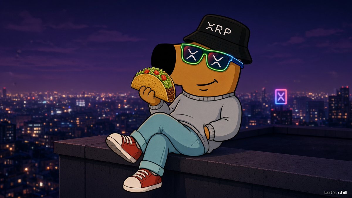 ChillguyXRPL's tweet photo. Gm ☕
Happy Taco Tuesday 🌮

Let’s chill https://t.co/XUxxc7wOVw
