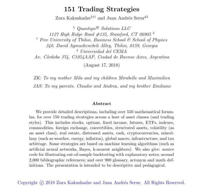 Quant Science on X: "This is the closest thing to an actual quant desk ...