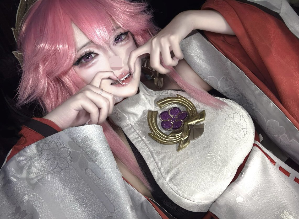 ilonxg's tweet photo. #原神 #八重神子 #cos https://t.co/m5h4zlZqg6