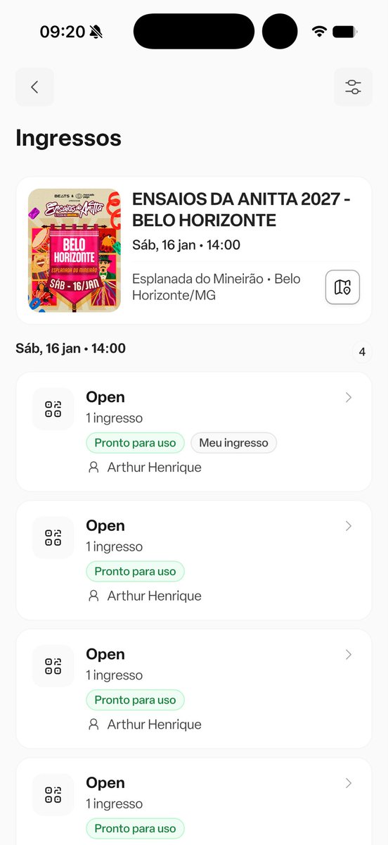 Turick_'s tweet photo. 🎟️ VENDO INGRESSOS — ENSAIOS DA ANITTA | BELO HORIZONTE

OPEN: 2 ingressos para BH

Estou vendendo porque acabei comprando errado: os primeiros ingressos vieram com a taxa de Proteção de Compra. https://t.co/cRkLMnkQat