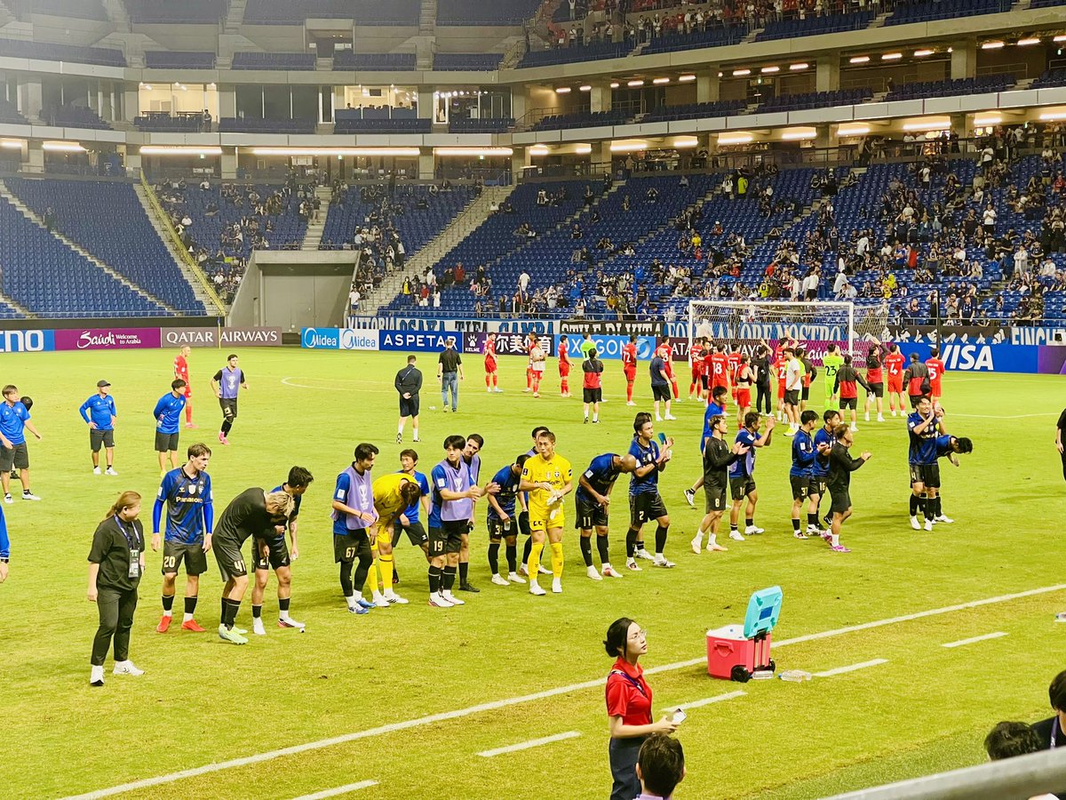 PBW_music's tweet photo. ACL ガンバ大阪 vs ハノイ

土砂降りの中本当にお疲れ様やわ
この勝利が浮上のキッカケになって欲しい

新戦力の土信田選手と角選手に
ゴールが生まれたのは素晴らしい！
自信持ったプレーでチームに
新しい風を吹かしてくれ！

#ACL #ガンバ大阪 #GambaOsaka https://t.co/IIHQiF98b1