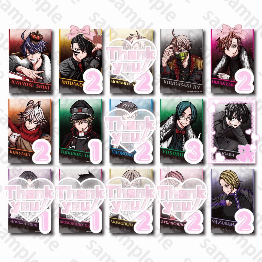 _mimi04_'s tweet photo. 𓊆交換 譲渡𓊇 
桃源暗鬼 キャラカ アフターコミケ アフコミ c104 c105

譲 ⇒ 画像参照
求 ⇒ 淀川>>>屏風ヶ浦>定価(+送料)

🎀は淀川との交換のみ

別段や異種も検討します
郵送or都内横浜手渡し(要相談)
お気軽にお声掛けください🪄︎︎✩ https://t.co/QTGpYrSPG8