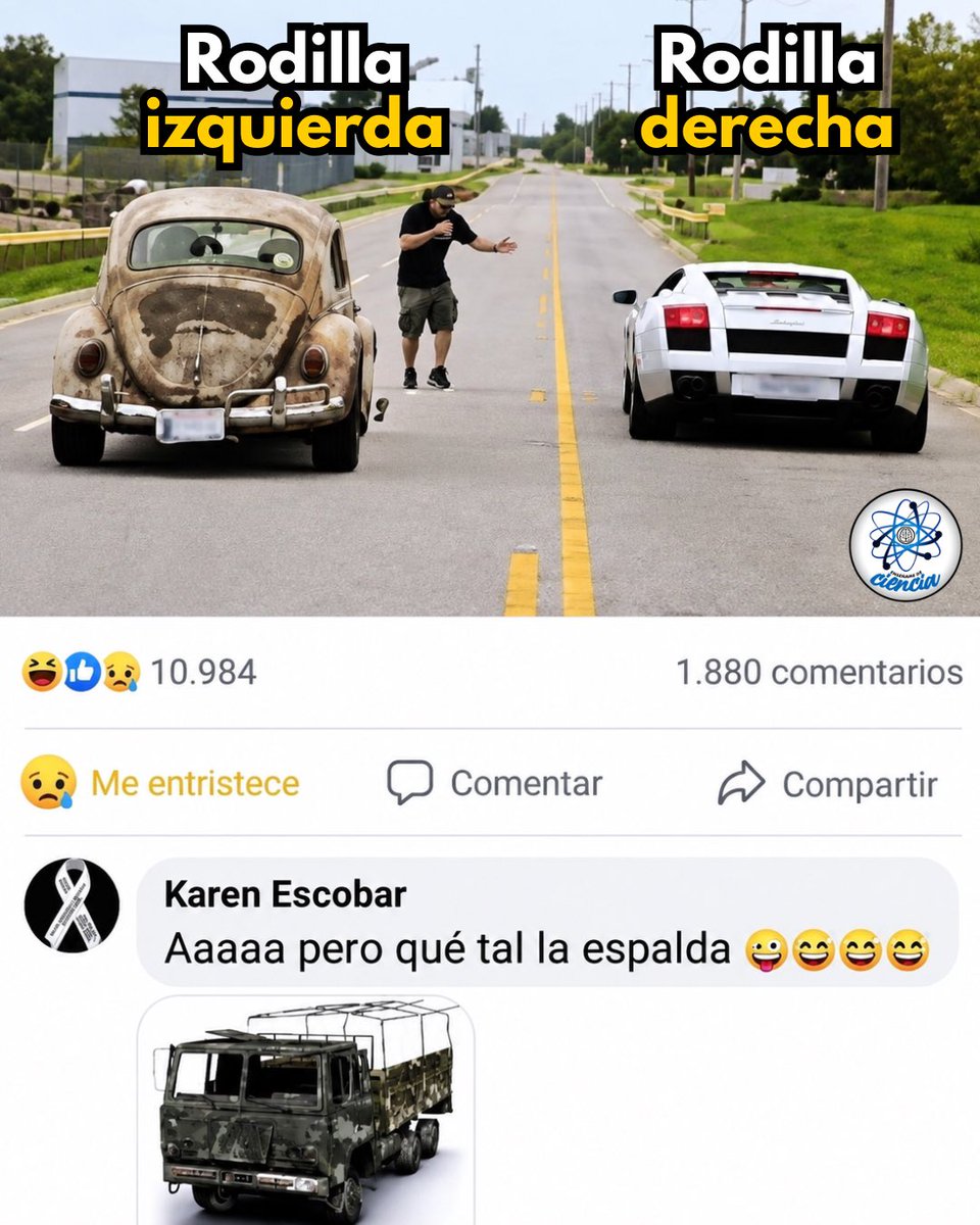EnsedeCiencia's tweet photo. Real. 🥸 https://t.co/UnMNG2Y4A3
