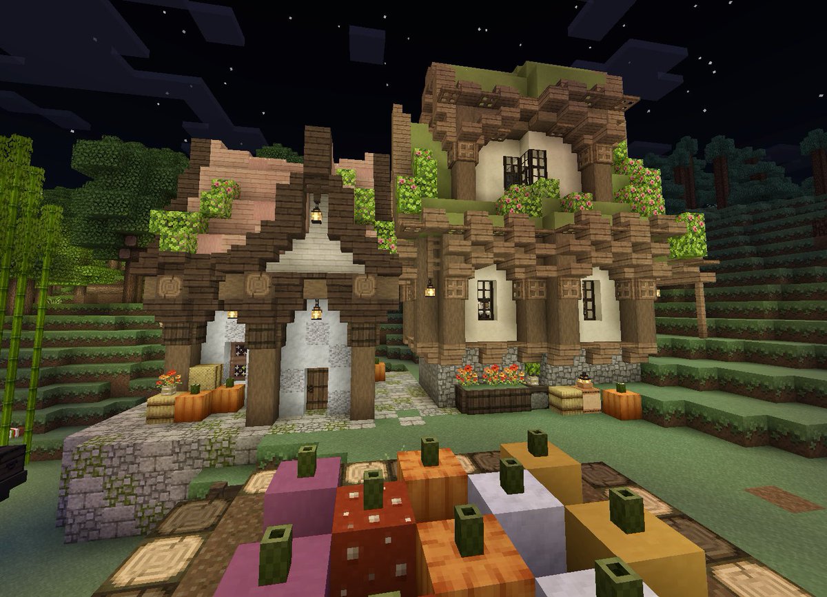 __dn_nb's tweet photo. 村人のお家とりあえず2軒✌️

#マイクラ建築
 #Minecraftbuilds 
 #マイクラ好きと繋がりたい https://t.co/hSK02jLkJJ
