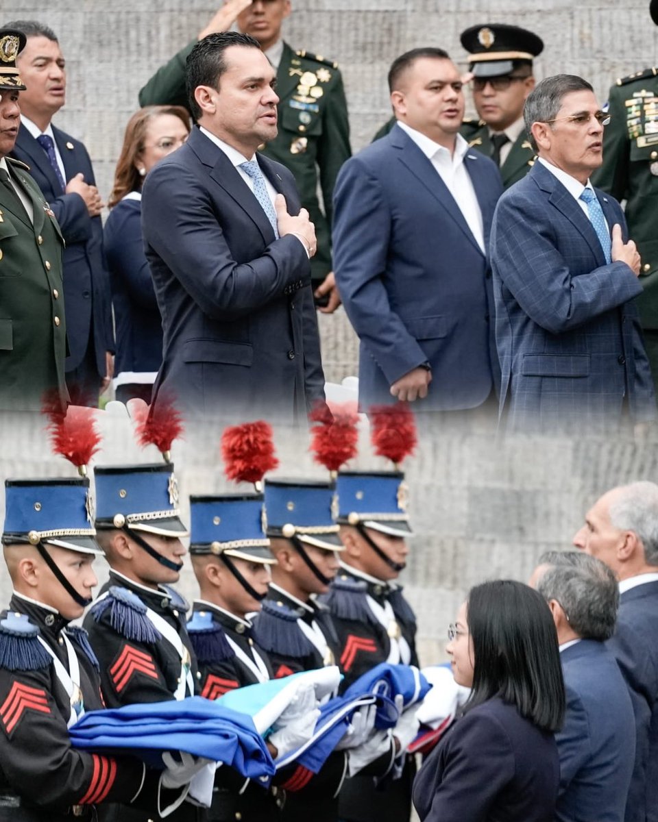 TommyZambranoM's tweet photo. Con orgullo y fervor patriótico, acompañamos al presidente de la República, Nasry Juan Asfura, en la Izada de nuestra Bandera Nacional y la lectura del Acta de Independencia, dando inicio a las Fiestas Patrias.

Junto al secretario del Congreso Nacional, Carlos Ledezma, autoridades de los tres Poderes del Estado, cuerpo diplomático y miembros del Gabinete de Gobierno, celebramos nuestra historia, nuestra identidad y el orgullo de ser hondureños.

🇭🇳 ¡Que viva Honduras! ¡Que viva nuestra Independencia!