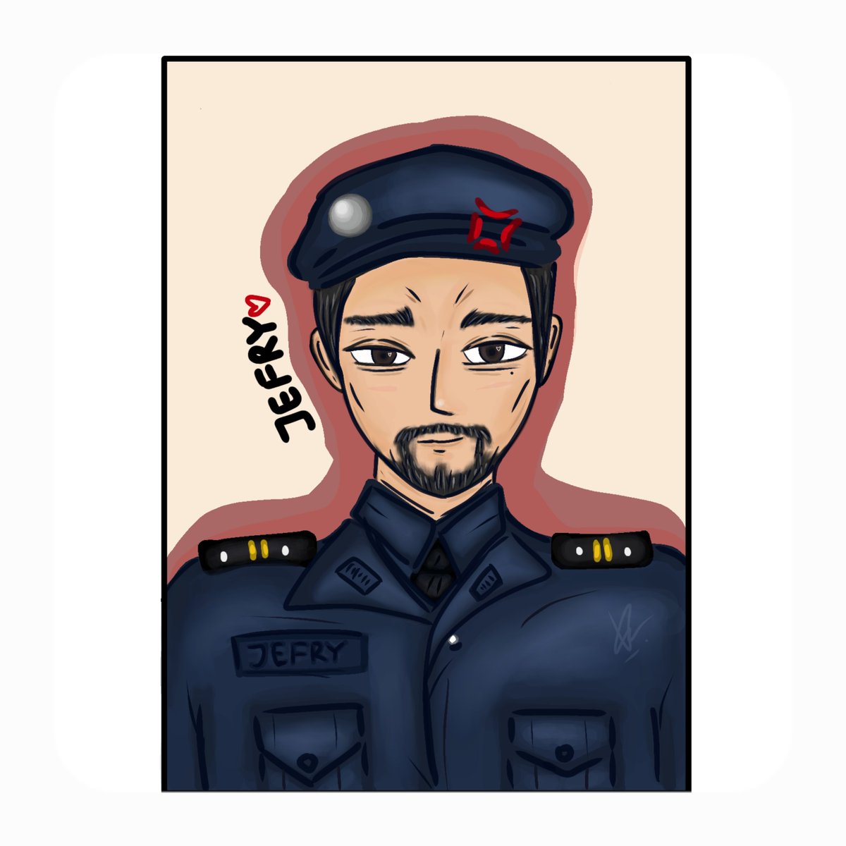 RiddlerzCo's tweet photo. First time doing this style of fanart‼️ currently obsessing over JefGoro from Ghost in the cell 🫠 should i made these into keychains? 

(PLSSS OFFER ME ANY FANMERCH OF THEM)

#GITC
#GhostInTheCell
#jefry
#anggoro https://t.co/YWFJypeIiJ