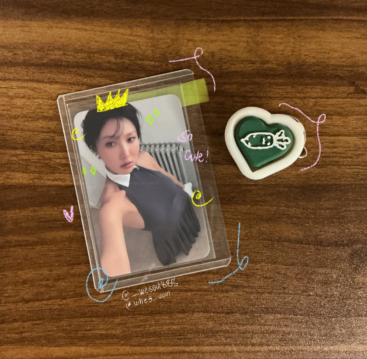 _wesoul888's tweet photo. 🎋 #MyreLoveMails 

          🫧Poca Mail from
                    ꕥ @ @ellemrcl_ @MooExtras 

already bought wheein and our friends decided to tingi the set!! 💚 hyeji so cool so cute https://t.co/VmKB1vRMvj
