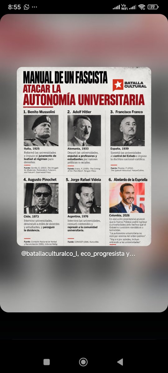 paolaAndresalam's tweet photo. @AbelardoPTE Dictad@r https://t.co/lzUaYA3TCA