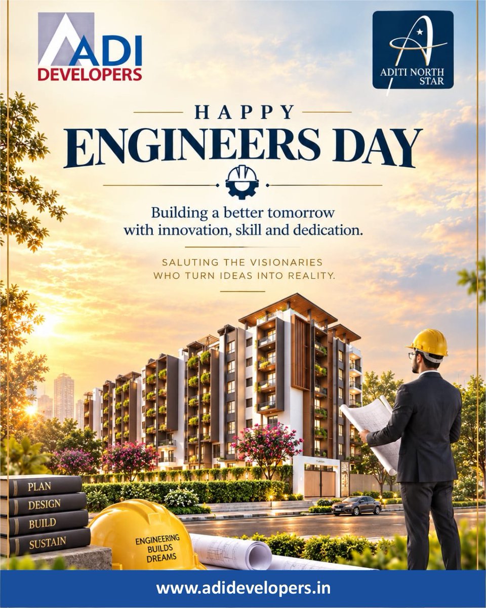 Aditinorthstar's tweet photo. Happy Engineers Day. https://t.co/AqcCGHoWxJ