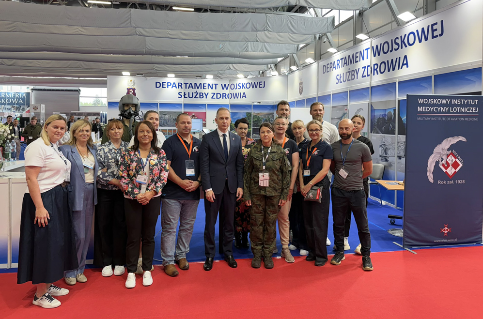 WIML_Poland's tweet photo. Już po raz kolejny WIML uczestniczył w MSPO - Kielce.
Dziękujemy wszystkim, którzy odwiedzili stoisko Departamentu Wojskowej Służby Zdrowia oraz jednostkom podległym i nadzorowanym przez MON, które razem z nami współtworzyły targową przestrzeń.
👉https://t.co/EWvzeE7YEj
#MSPO2026 https://t.co/eAqWfT7BTu