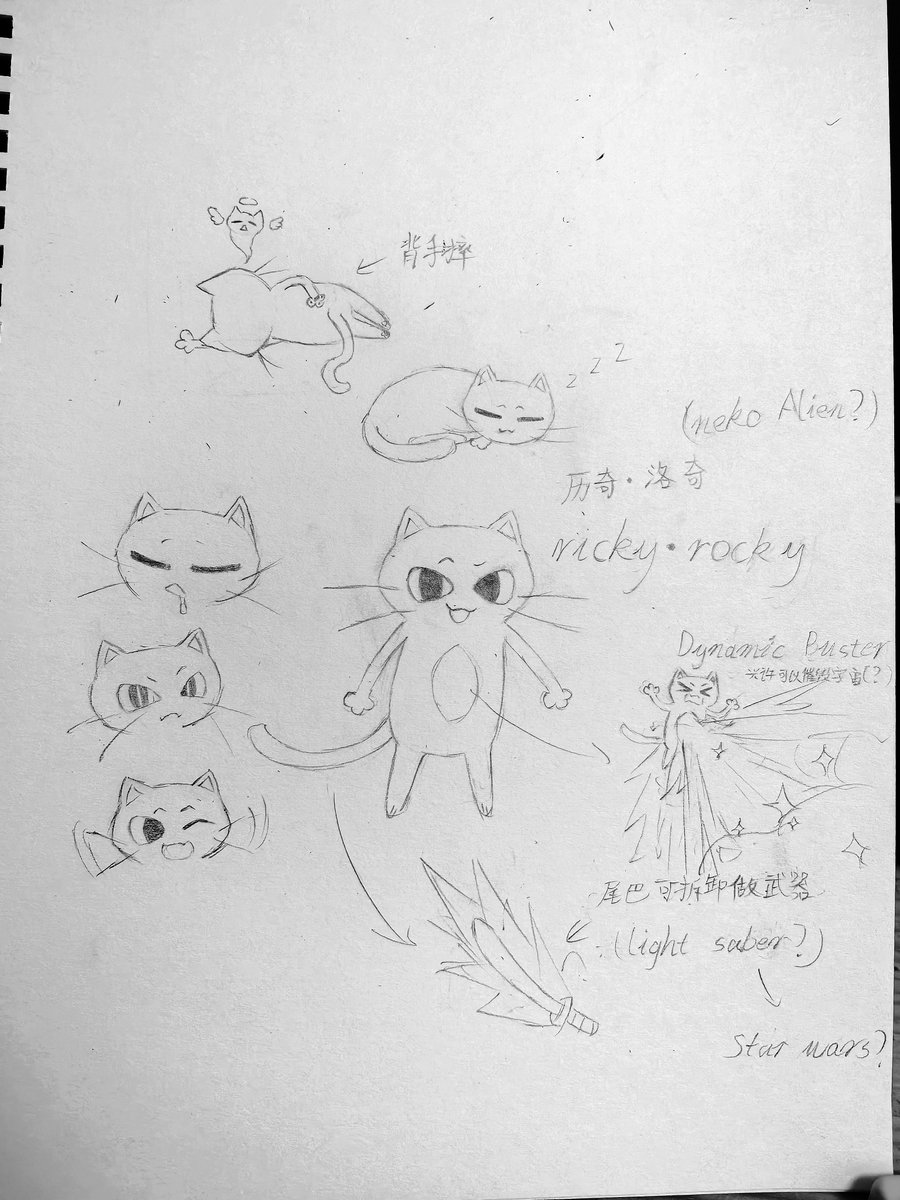 STARGAZER2318's tweet photo. 「Alien neko:显现」
#OCㅤㅤ https://t.co/ROeGxNMcsJ