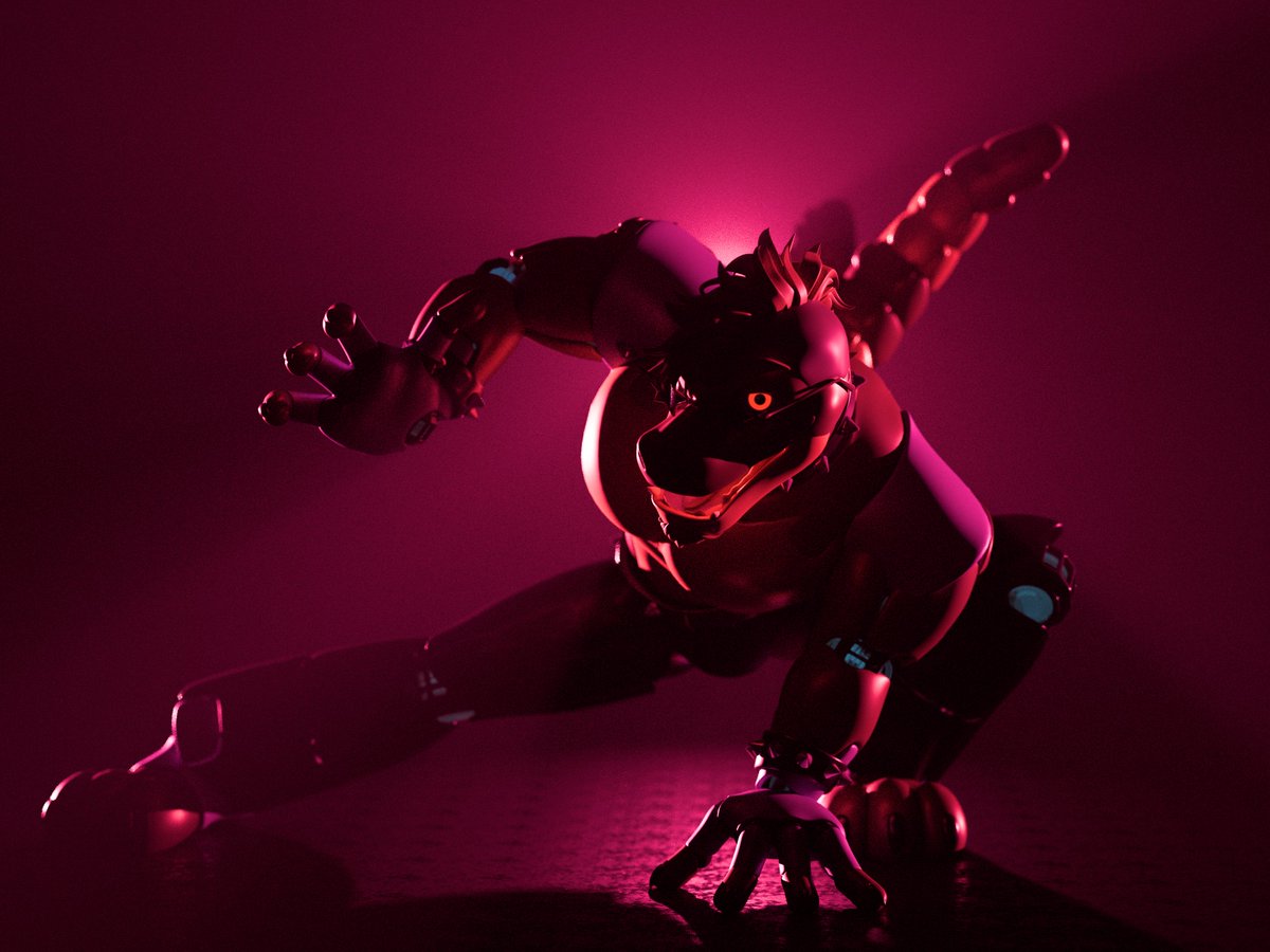 VanikaNet's tweet photo. model by: @shoshie3ds 
port to Blender by: @piprodu273
#fnafart #3dartist #blender https://t.co/w9OrwuVyCM