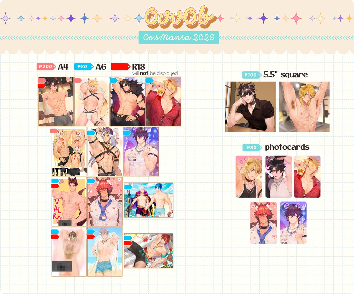 0vv0b's tweet photo. #cosmania2026 catalog and preorders are open!
Preorder ends on 09/22! https://t.co/XFg6ajMBcg