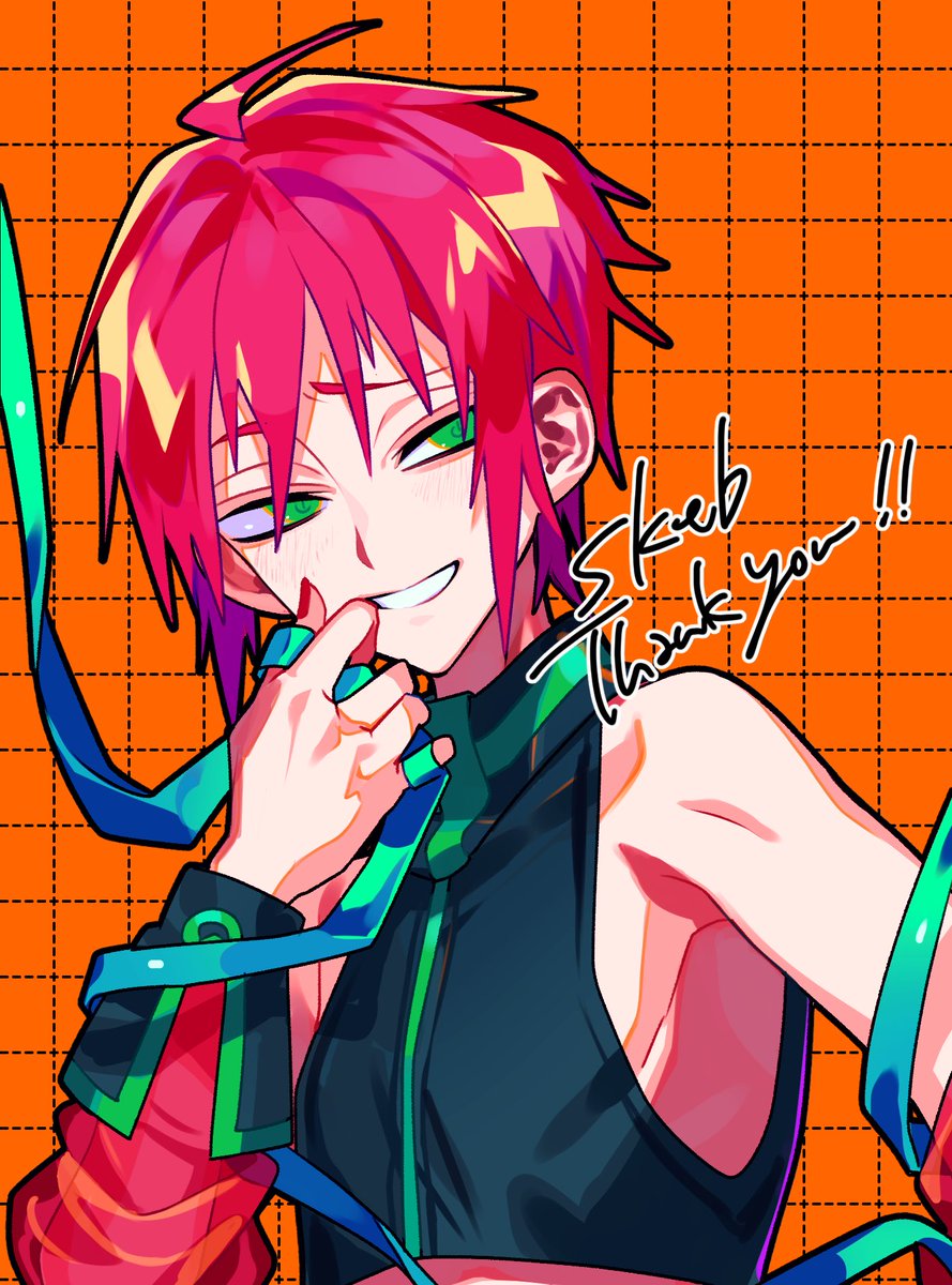 s_u177's tweet photo. またまた暇様（@ Himanemuitoma ）のskebにリクエストを送らせていただき #UTAU の【塩音ソル_virus】くんを描いていただきました〜✨👾💚❤️
#塩奏会 https://t.co/4yVsSxXbpA