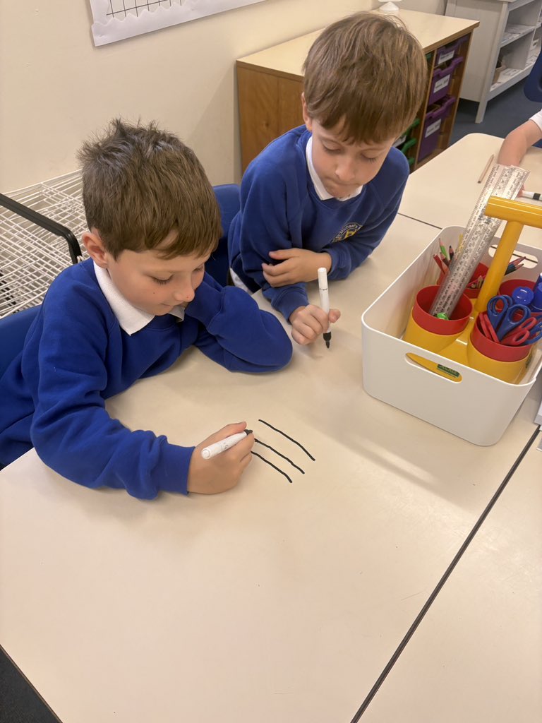 MissHylandStM's tweet photo. We have been partitioning numbers into tens and ones in Maths this week! @StMSchStewkley #MathsatStMichaels https://t.co/0Zn3cyny8e