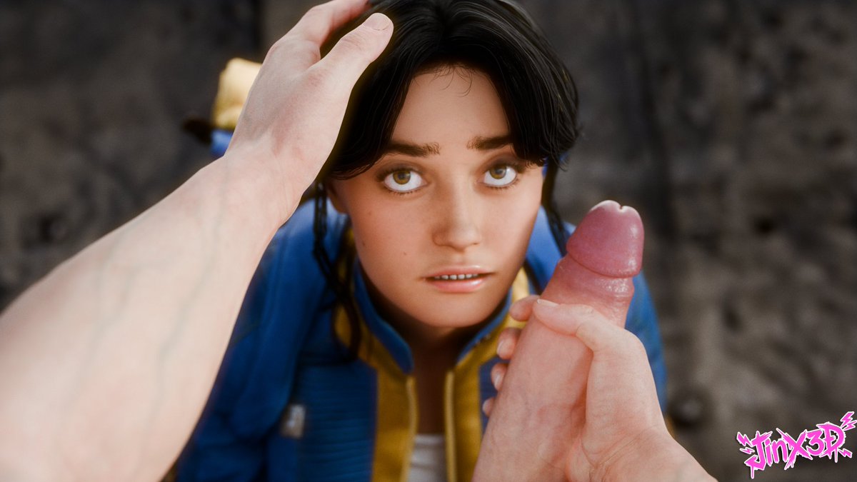 nsfw_Jinx3d's tweet photo. Lucy learning the ways of the Wasteland ☢️

#lucymaclean #FalloutSeason3 #Fallout #r34 #nsfw #3dart #lewdart #rule34 https://t.co/ZCIHDkOFIu
