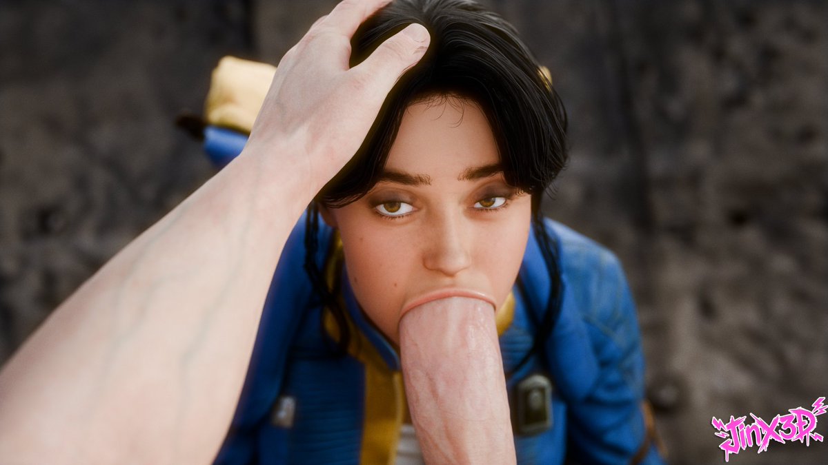 nsfw_Jinx3d's tweet photo. Lucy learning the ways of the Wasteland ☢️

#lucymaclean #FalloutSeason3 #Fallout #r34 #nsfw #3dart #lewdart #rule34 https://t.co/ZCIHDkOFIu