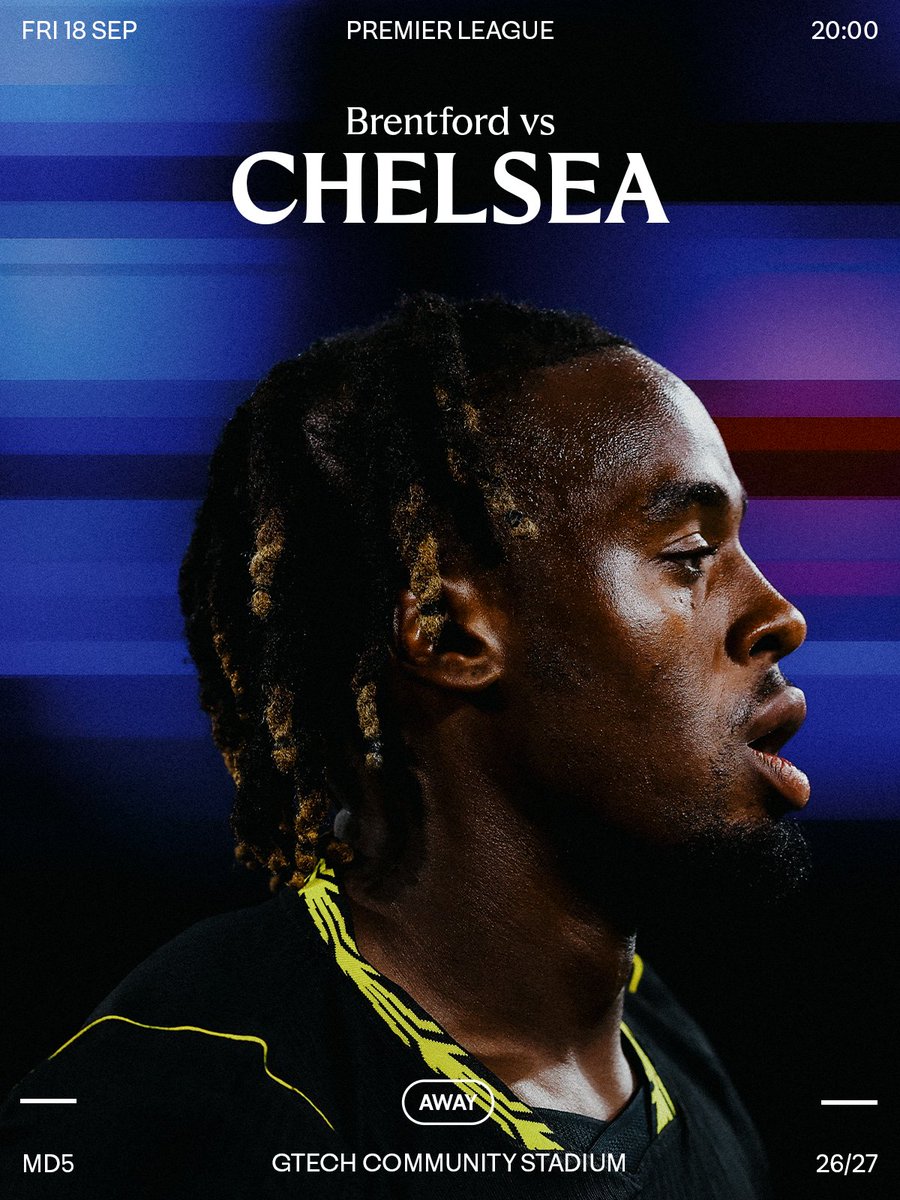 ChelseaFC's tweet photo. Matchday! ⚫️⏳

#CFC | #BRECHE https://t.co/ucPztjDZsV
