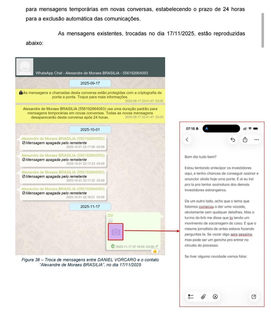 taoquei1's tweet photo. Alexandre de moraes agora diz que mensagem apagada nao prova nada. Mas quando foi com o pessoal do 8 de janeiro era prova de ocultação de crime.
Alexandre é PATÉTICO!
Trecho do voto do Alexandre: https://t.co/FiKqUpYqCY