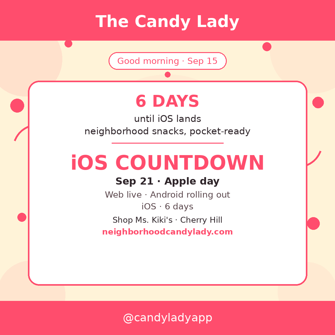 Candyladyapp tweet picture
