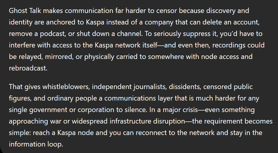 KodinglsFun's tweet photo. @Thombable @Burke1Dong @kaspa_kinesis For podcasts/radio, Ghost Talk can beat WebRTC on cost: one broadcaster can reach the entire globe without massive relay infrastructure and 👇 https://t.co/aCy2Nw77YG