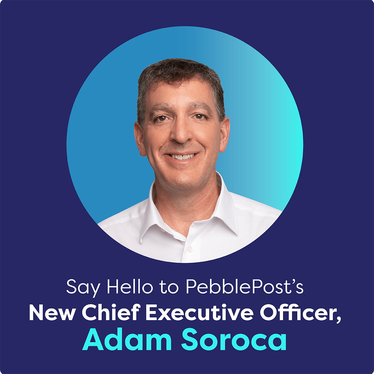 PebblePostPDM's tweet photo. 🚀 A new chapter for PebblePost 🚀

Please join us in welcoming our new Chief Executive Officer, Adam Soroca!

With more than 25 years in ad tech, Adam has built and scaled companies across mobile, #programmatic, CTV, and omnichannel advertising. Most recently, he served as Chief Product Officer at Magnite, where he led global product strategy and helped advance its #CTV and omnichannel capabilities.

He joins PebblePost at an exciting moment as we expand from our Programmatic #DirectMail roots into Performance CTV and a broader purchase-powered approach to marketing.

Here’s what Adam had to say about stepping into the role:

“PebblePost has built a foundation that every marketer needs right now. Purchase data is the most predictive signal in marketing, and PebblePost has operationalized it across channels in a way no one else has. I’m excited to help scale this capability and unlock even greater commerce outcomes for brands.”

We’re excited to have Adam leading the next chapter as we help more brands use real purchase behavior to find who will buy next, drive incremental revenue, and get more from every marketing dollar.

Welcome to the team, Adam!

Press release: https://t.co/CODpG5aLEV

#adtech