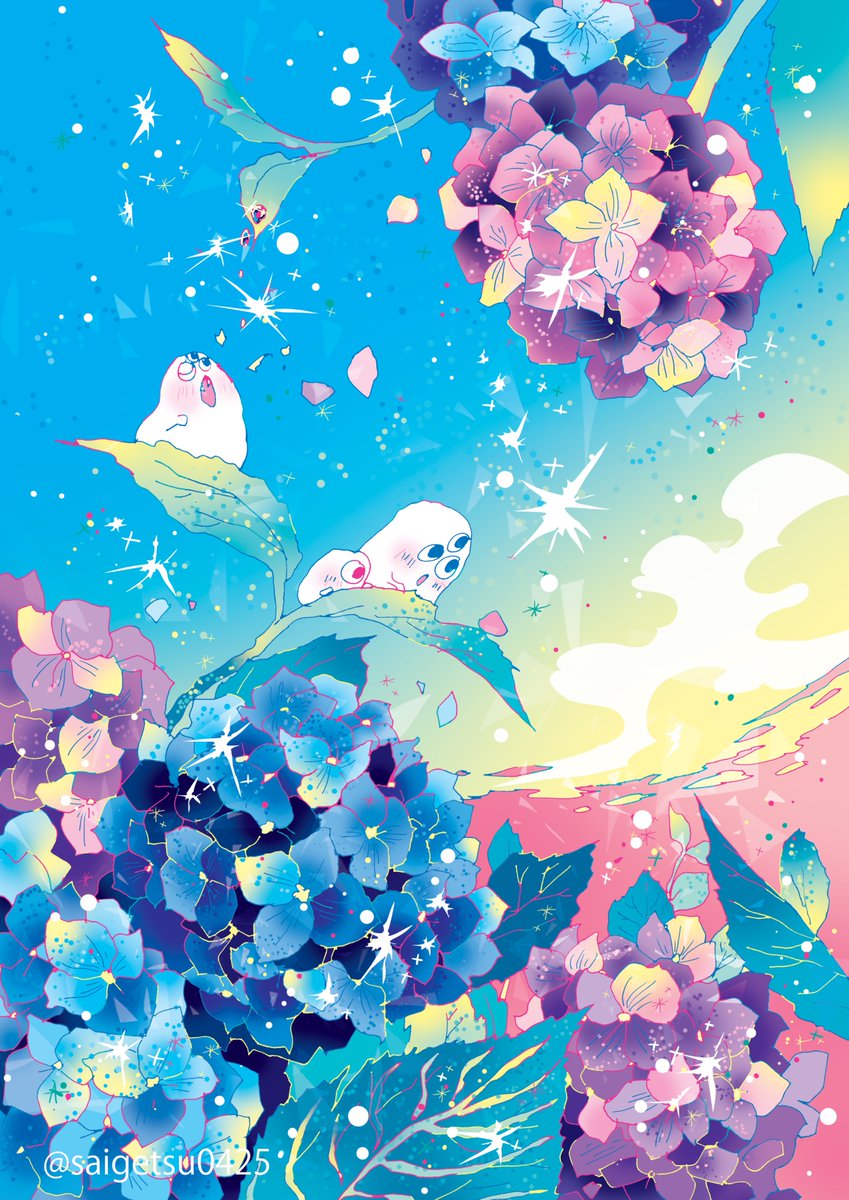 saigetsu0425's tweet photo. 🌻💧🌸💠 https://t.co/UFkf8Mzfca