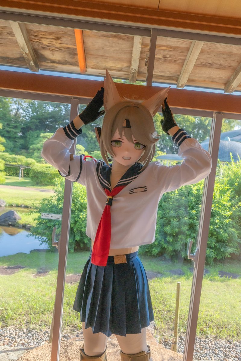 banban_kig's tweet photo. に～での一幕です https://t.co/NHozr783TI