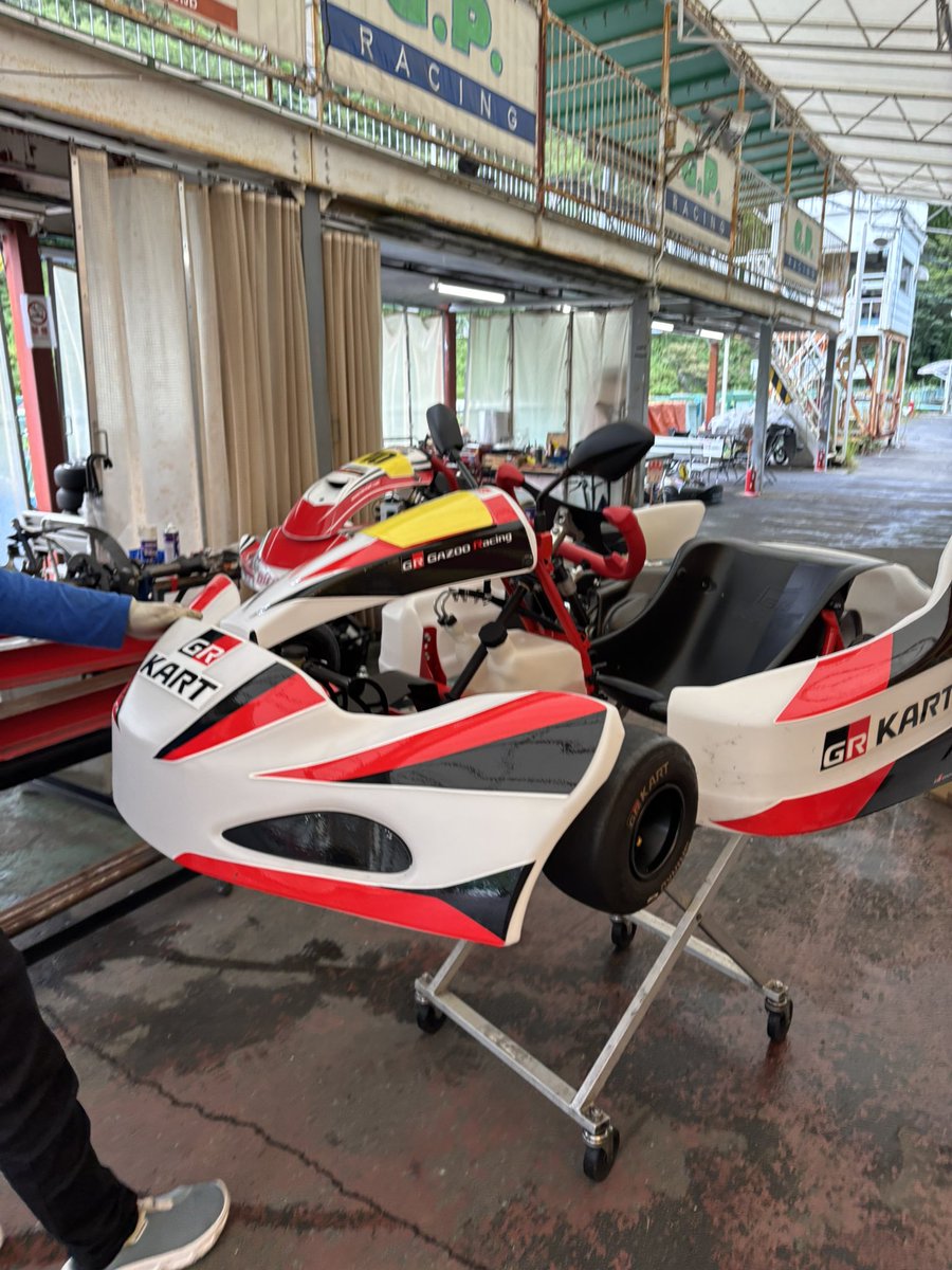 VTEC_B16B_F20C's tweet photo. 噂のGRカート乗ってきた！！ https://t.co/p0gKU5GuCw