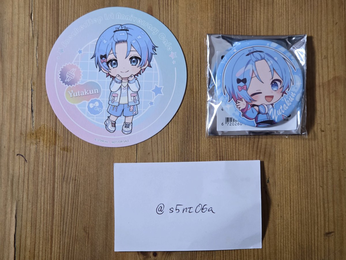 s5nt06a's tweet photo. 【すにすて 缶バッジ コースター】

求:買取>>>>>💙📞さん(異種〇)
譲:🩵🎀さんスイパラコースターSD
🩵🎀さんうぃあすに2SD缶バッジ

お気軽にお声掛けください🙇🏻‍♀️

 #すにすてグッズ買取
 #すにすてグッズ交換 https://t.co/WXrlwDbL6B