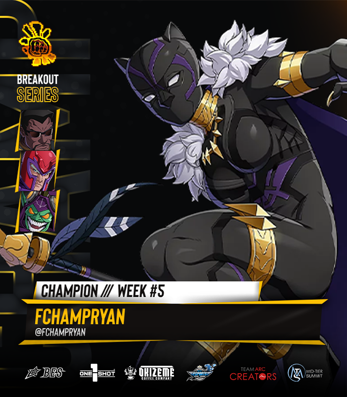 BreakoutES's tweet photo. π« BREAKOUT Series: #MarvelTokon #5
Congratulations to @fchampryan!!!
π
Your BES Top 8:
@imquainty / @CientifiKOF / @BerserkStan / @5kMoku / Bob / @h0oplah / TA Gio
ποΈ Special Thanks to:
@Sloanic_FGC, @basement_otaku, @ZipMasterFlex, & @iGRUESOME_FGC
#BREAKOUTSeries https://t.co/z48IP1DHbt