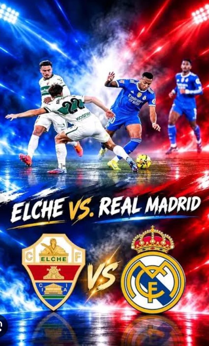 LIVEFOOTBAq3bl's tweet photo. Big match coming up ⚽⚽⚽

Visit Now to watch👉👉https://t.co/VjRrmNbcZ0

#LaLigaDeLaAfición #realmadridelche #footballtiktok #footballfacts #laliga https://t.co/YaPBDpESh6