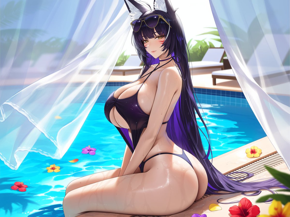 Erunamo3's tweet photo. Musashi - Azur Lane 
SFW Illustration https://t.co/gt5haPiGJD