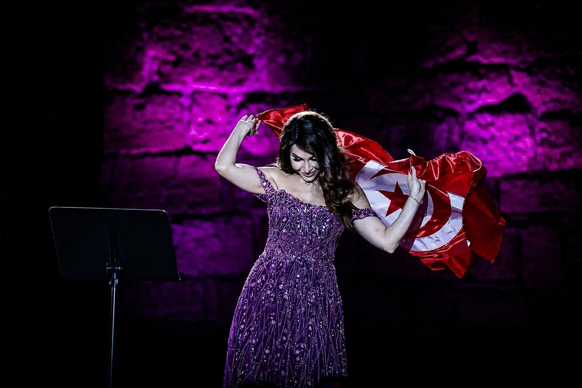 ultras_yara's tweet photo. Elegance, brilliance, and pure artistry Yara owned the Carthage stage with a presence as unforgettable as her voice ❤️✨🇹🇳
#Yara #Tunisia #Carthage #YaraInTunisia #CarthageFestival @yara_lb https://t.co/9LxhTot9Am