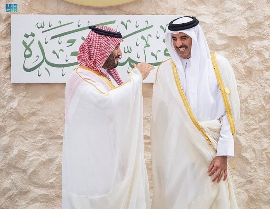 Q2022_xQatar's tweet photo. #قطر 

أمن السعودية جزء لا يتجزأ من أمننا
#السعوديه_خط_أحمر https://t.co/LC43qF8uRs