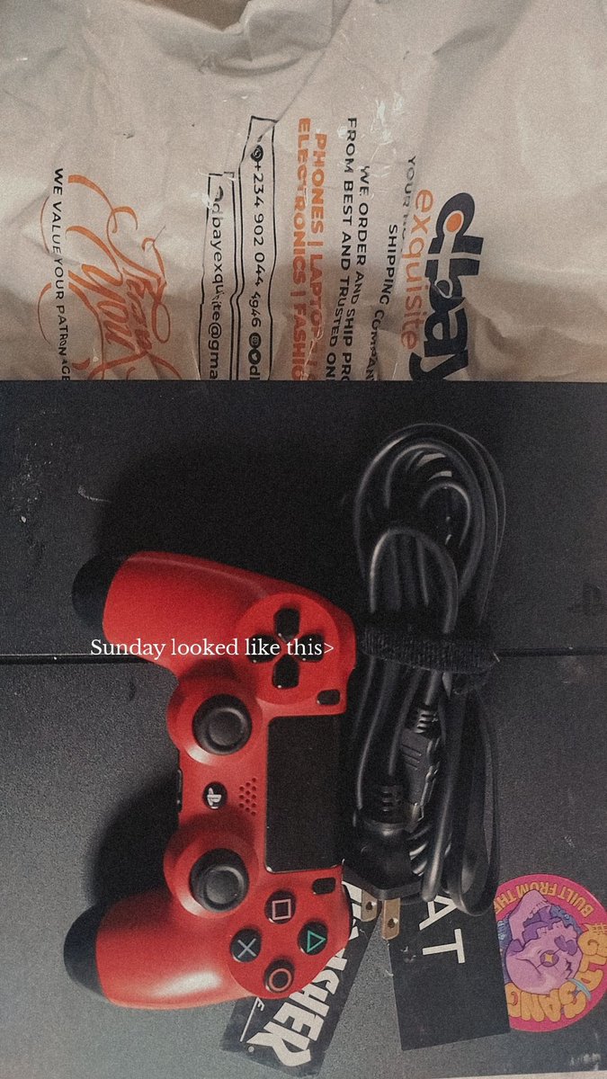 dbayexquisite's tweet photo. PS4 Slim 1TB Console w Controller, HDMI Cable delivered to @Prof_memez ✅

Price: N186,930 (including shipping). Do you think he got a good deal? https://t.co/4q7oXqv1X6