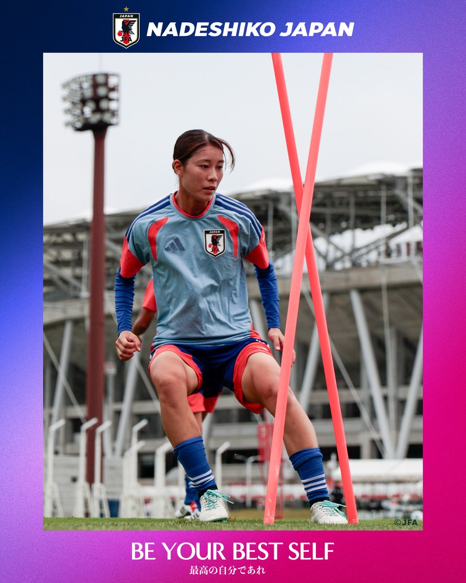 jfa_nadeshiko's tweet photo. 第20回アジア競技大会(2026／愛知・名古屋)🏆
第2戦まであと2️⃣日！🇯🇵🇻🇳

辻澤亜唯 | 桑原藍
後藤若葉 | 鈴木菫

@AsianGames_2026 #IPPO
#なでしこジャパン #サッカー日本代表 https://t.co/snIEapqkjS