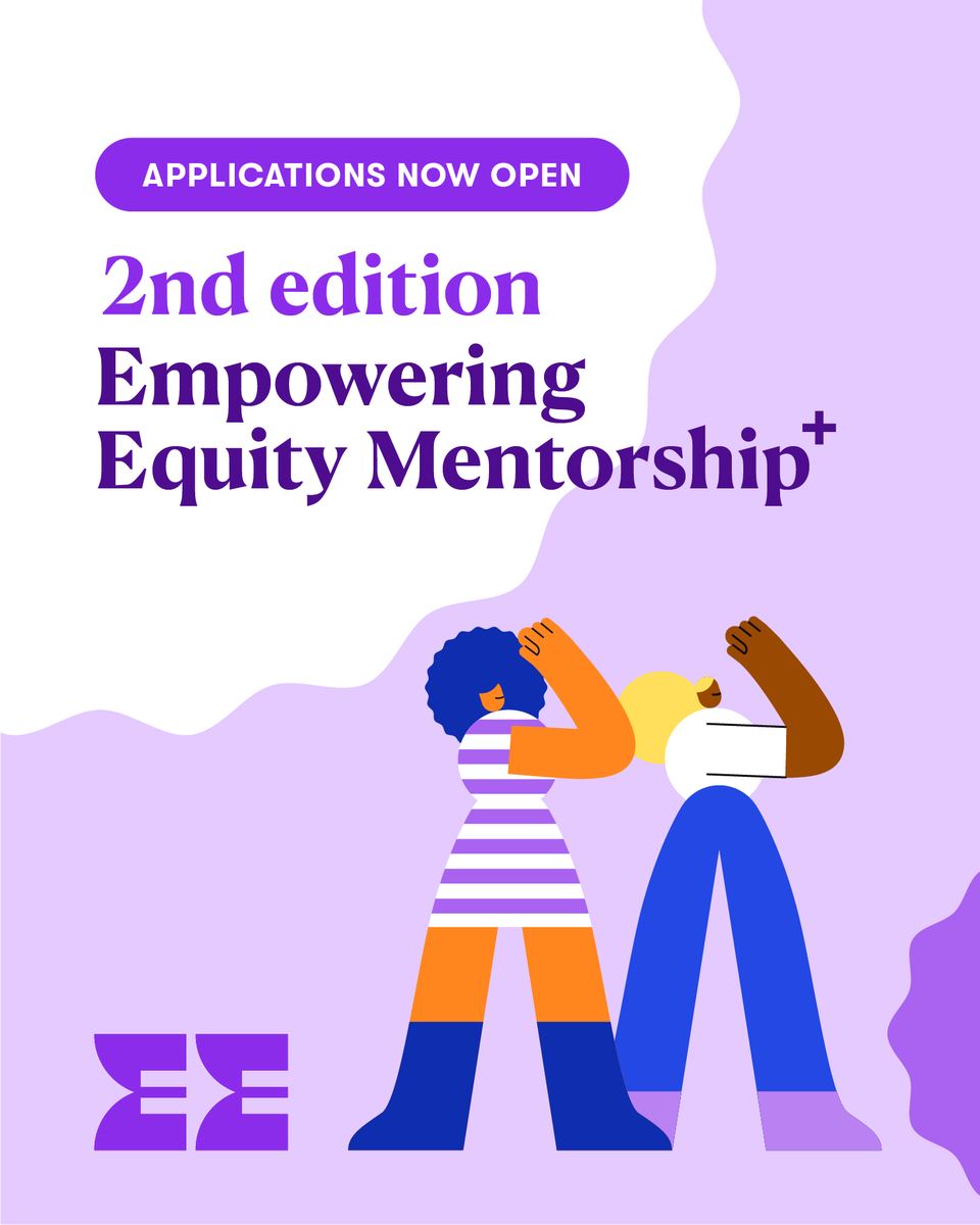 EIF_EU's tweet photo. 📣 Applications are now open for the next #EmpoweringEquity Mentorship+ cohort. Are you an ambitious woman investor with aspirations to become a fund manager? This one is for you! 🙋‍♀️
🔗 Apply now: https://t.co/nS5pxDkhLO https://t.co/dLzEQ90KPv