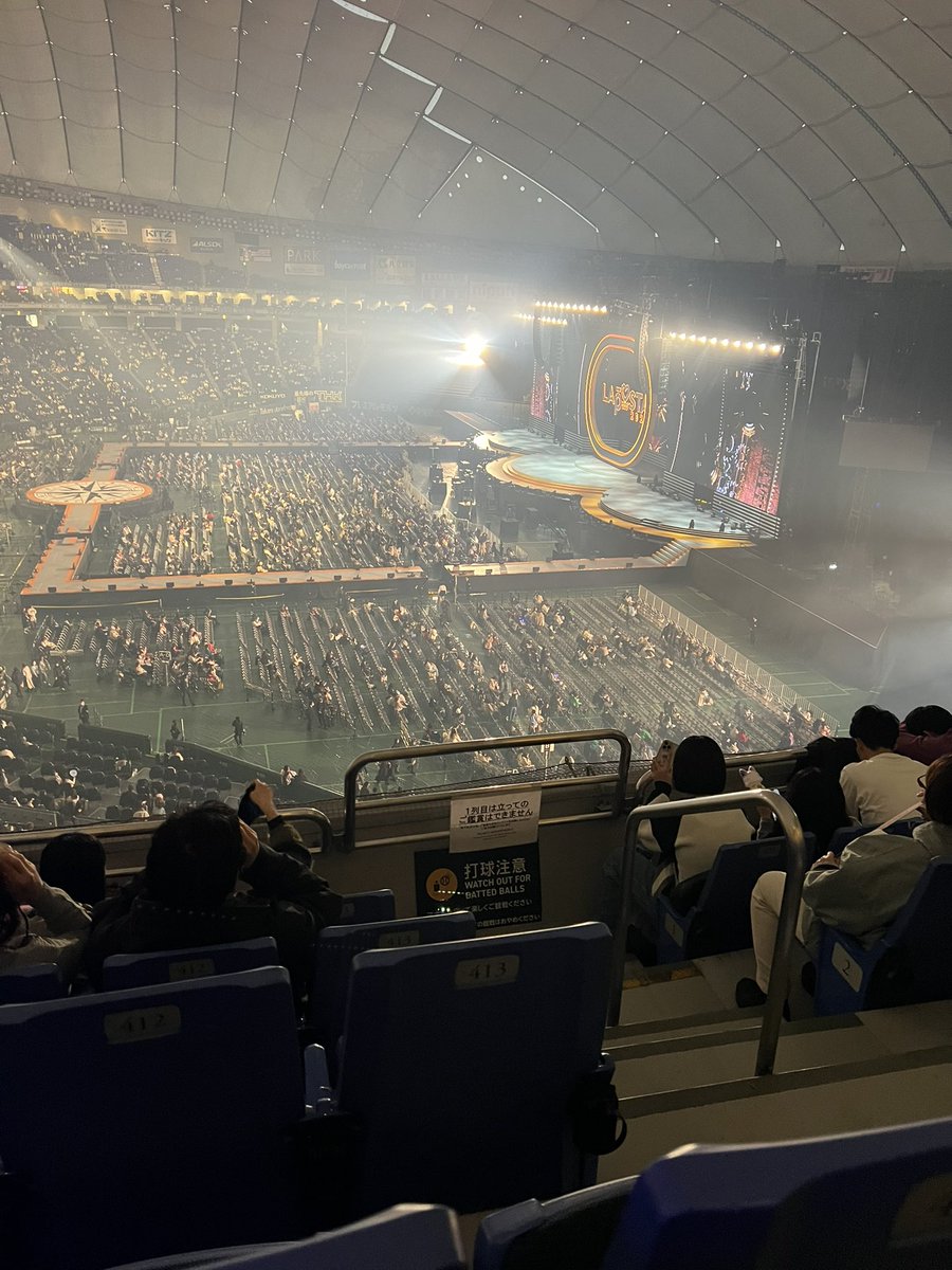 3562key_mini's tweet photo. ラポスタのとき(40ゲート2階一塁側1通路5列)はこんな感じでした https://t.co/exCiihvVvi