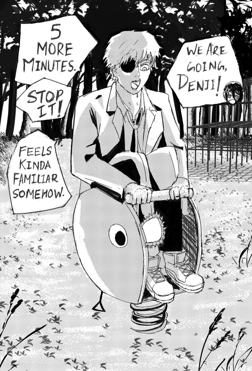 Jay2142015's tweet photo. I miss the weekly read.
#chainsawman #denjifanart https://t.co/qa8UkFX50g