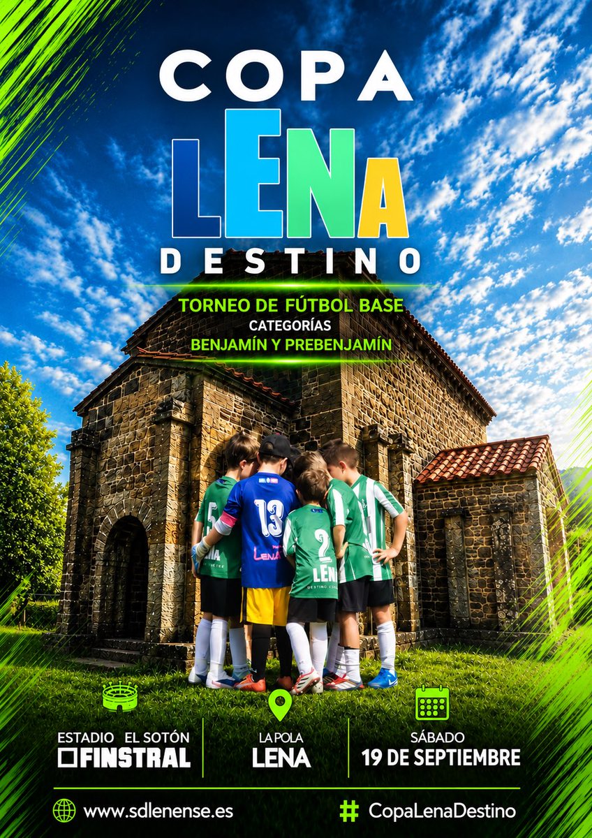 sdlenense's tweet photo. 📰 𝗖𝗨𝗘𝗡𝗧𝗔 𝗔𝗧𝗥𝗔́𝗦 𝗣𝗔𝗥𝗔 𝗘𝗟 𝗘𝗦𝗧𝗥𝗘𝗡𝗢 𝗗𝗘 𝗟𝗔 𝗖𝗢𝗣𝗔 “𝗟𝗘𝗡𝗔 𝗗𝗘𝗦𝗧𝗜𝗡𝗢”

🔗 https://t.co/D7T7iBThVZ

🏆#CopaLenaDestino 
💚 #FamiliaSDLP 
🇳🇬 #Verdiblancos https://t.co/LUnYJjrsP3