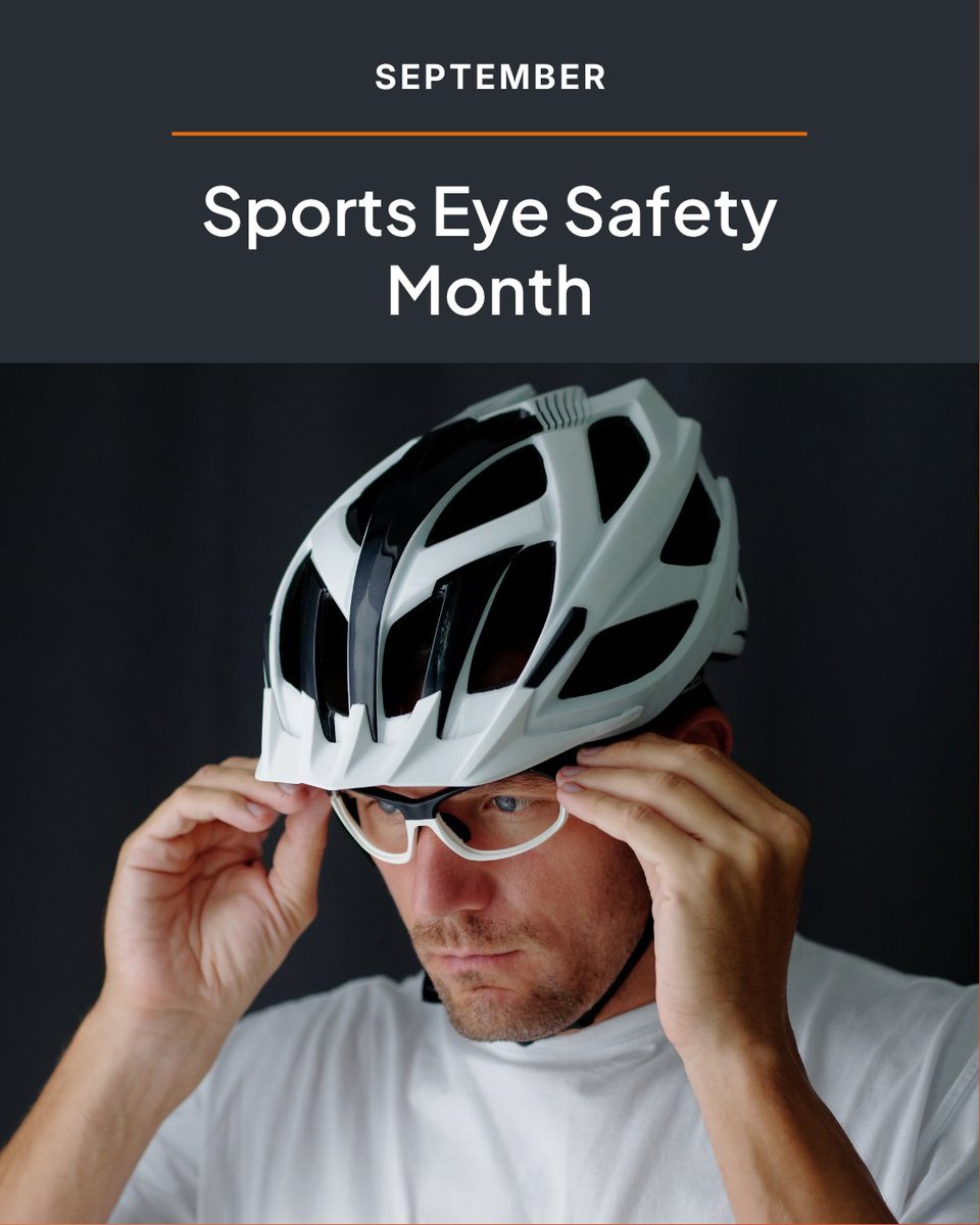 KC_retina's tweet photo. Sports Eye Safety Month is a reminder that many sports-related eye injuries can be avoided by taking the right precautions. At Retina Associates, LLC, we encourage families to make eye safety part of every game and practice.

#EyeInjuryPreventionMonth https://t.co/fLLitGkae9